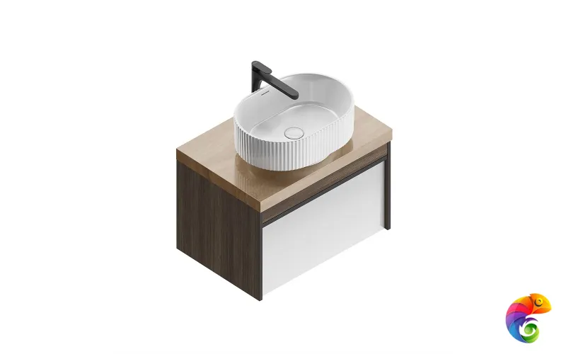 VE.wb.50\WHT Раковина ARTBASIN Vento 50 см