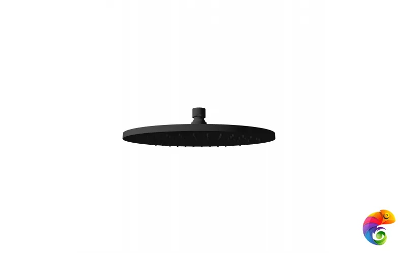 27747KM.01.093 Круглая душевая лейка OLE, матовый черный