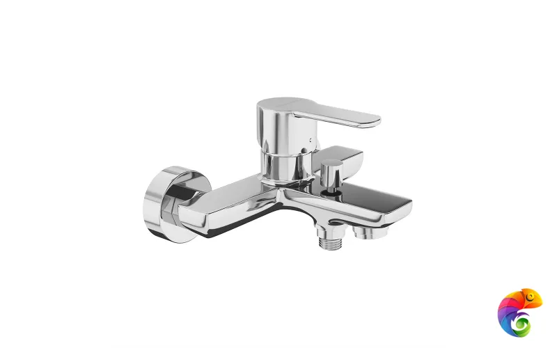 P4CR111B4KM Смеситель SONATA для ванны, хром