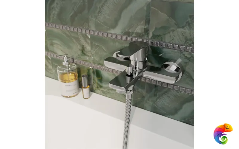 P4CR111B4KM Смеситель SONATA для ванны, хром