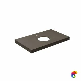 CN80.DD507020R Спец. изделие декоративное из керамогранита Про Чементо 80x48, коричневый тёмный матовый