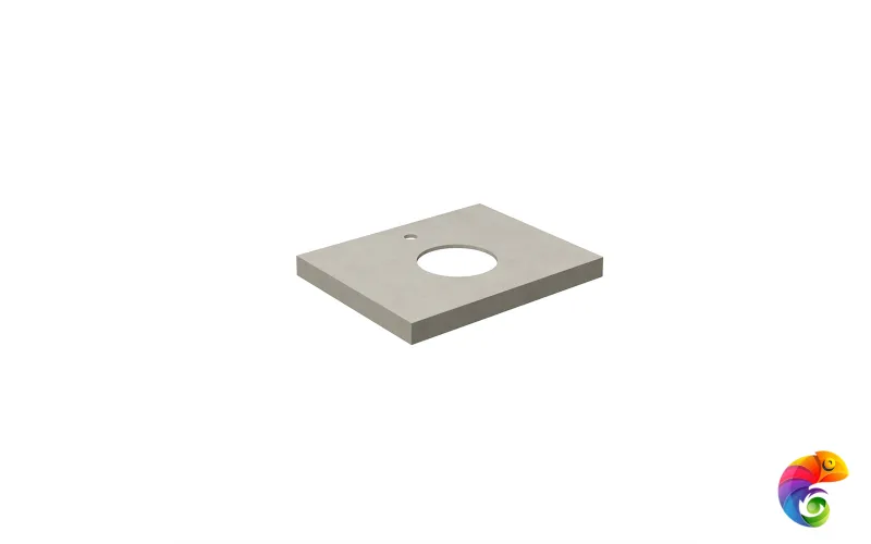 CN60.DD506920R Спец. изделие декоративное из керамогранита Про Чементо 60x48, бежевый матовый