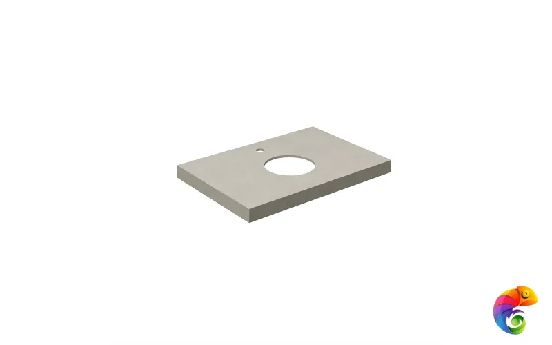 CN70.DD506920R Спец. изделие декоративное из керамогранита Про Чементо 70x48, бежевый матовый