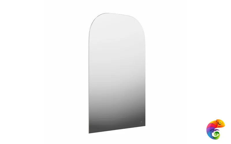 VE.R.mi.115/WHT Зеркало VETRATA R 720х1155 мм, сенсор со сменой цвета подсветки и антизапотевание, белое