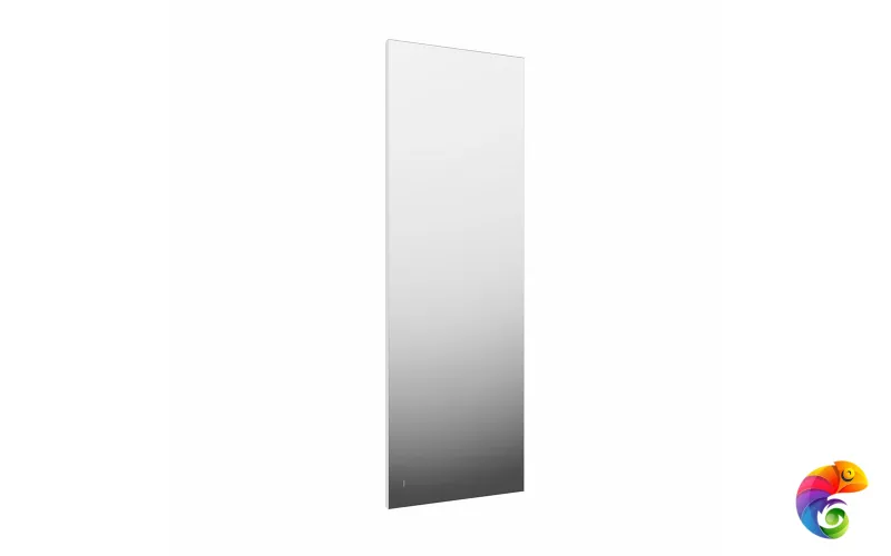 VE.S.mi.117/WHT Зеркало VETRATA S 450х1170 мм, сенсор со сменой цвета подсветки и антизапотевание, белое