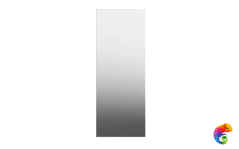 VE.S.mi.117/WHT Зеркало VETRATA S 450х1170 мм, сенсор со сменой цвета подсветки и антизапотевание, белое