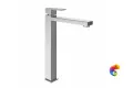 66419KM.21.018 Однорычажный смеситель для раковины FUTURA, высокий, без донного клапана 3/8,  хром
