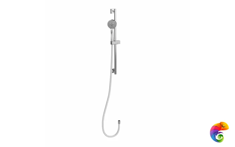 851KM.21.018 Душевая стойка FUTURA c ручной  круглой лейкой  и шлангом, без выхода для подачи воды, хром