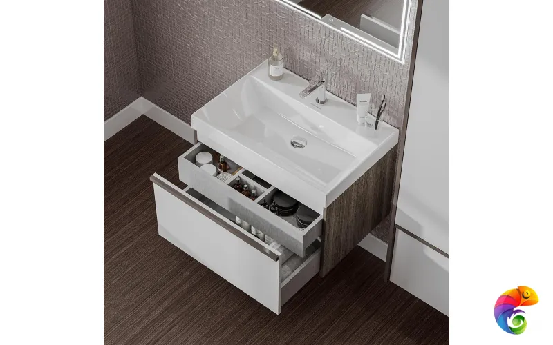 CU.wb.70 Раковина CUBO 70 см с крепежом