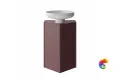 KMCACb50MMp0 Тумба-модуль CARAVAN под раковину со столешницей без боковин, подвесная 50, марокканский гранатовый