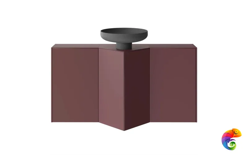 KMCACb45MMp0 Тумба-модуль CARAVAN хранение без боковин, подвесная 45, push, марокканский гранатовый