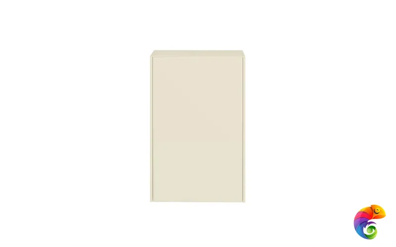 KMCACb45MBt0 Тумба-модуль CARAVAN хранение без боковин, подвесная 45, push, сливочная матовая