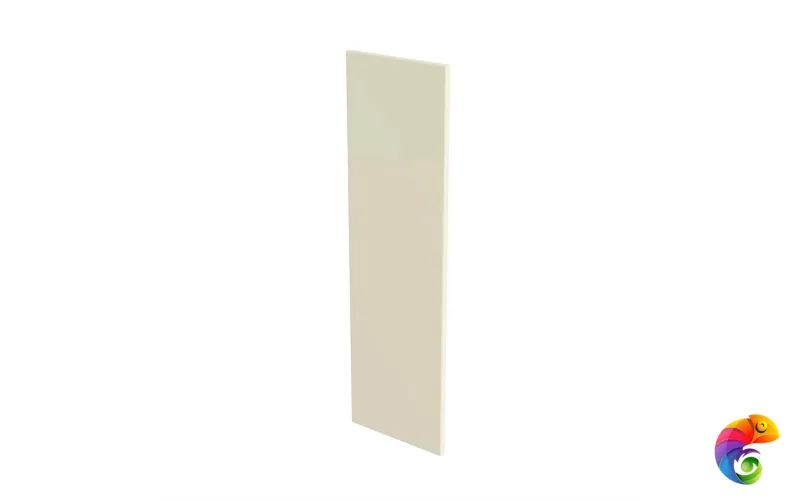 KMCASp21MBt0 Боковина универсальная для двух модулей CARAVAN, сливочная матовая