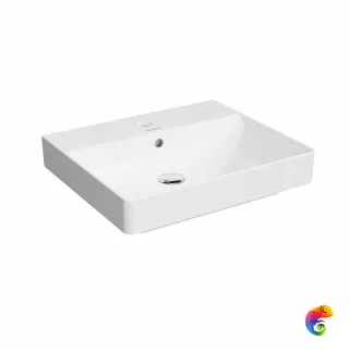 KMPRWb50GWh1 Раковина PRO  мебельнаR\подвесная 50, белая глянцевая