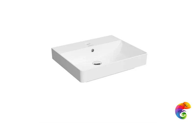 KMPRWb50GWh1 Раковина PRO  мебельнаR\подвесная 50, белая глянцевая