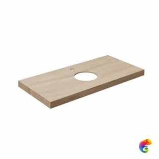 CN100.SG560420R Столешница из керамогранита Риальто 100х48, бежевая