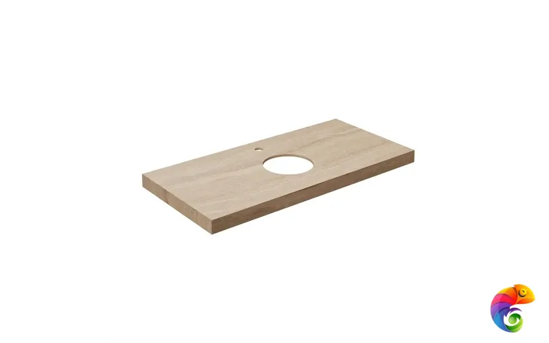 CN100.SG560420R Столешница из керамогранита Риальто 100х48, бежевая