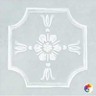 STG/A433/11098 Вставка Каподимонте 14,5х14,5х9