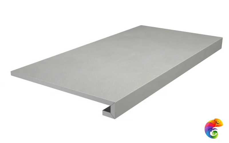 DD641620R/GCF Ступень клееная Про Чементо серый матовый 33x60x0,9
