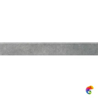 SG614620R/6BT Плинтус Королевская дорога серый темный обрезной 60х9,5