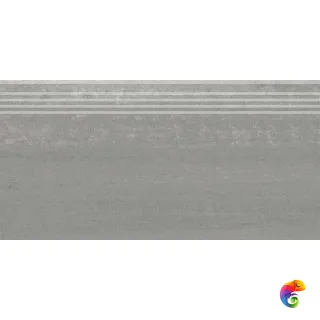 DD201020R/GR Ступень Про Дабл серый темный обрезной 30x60x0,9