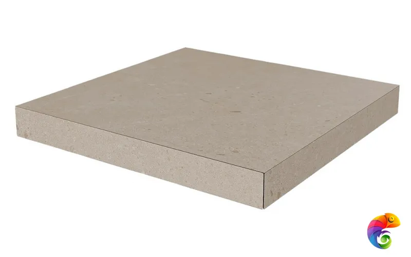 DD601920R/GCA Ступень угловая клееная Про Матрикс бежевый 33x33x0,9