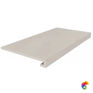 DD602620R/GCF Ступень клееная Про Матрикс белый обрезной 33x60x0,9