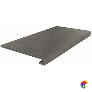 DD600620R/GCF Ступень клееная Про Стоун антрацит  33x60x0,9