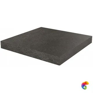 DD600720R/GCA Ступень угловая клееная Про Стоун черный  33x33x0,9