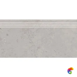 DD205220R/GR Ступень Про Лаймстоун серый натуральный обрезной 30x60x0,9