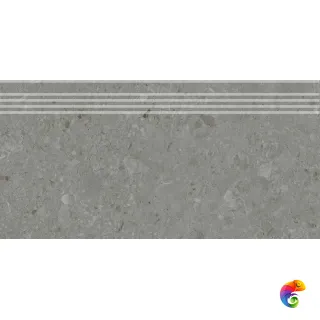 DD606120R/GR Ступень Чеппо ди Гре серый тёмный матовый обрезной 30x60x0,9