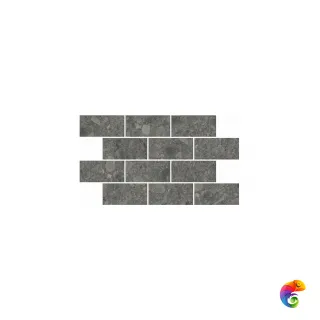 DD606220/MM Декор Чеппо ди Гре мозаичный антрацит матовый обрезной 34,6x20x0,9