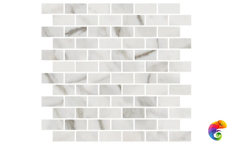 MM13105T Декор Буонарроти белый мозаичный матовый 32x30x0,9