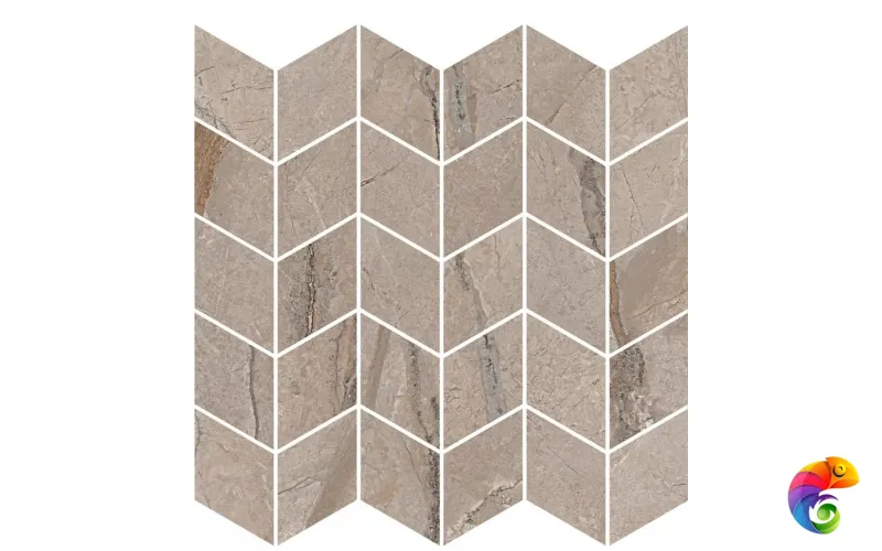 KMD2MSM014BR Декор Ифран мозаичный бежевый светлый глянцевый обрезной 30x31,2x0,9