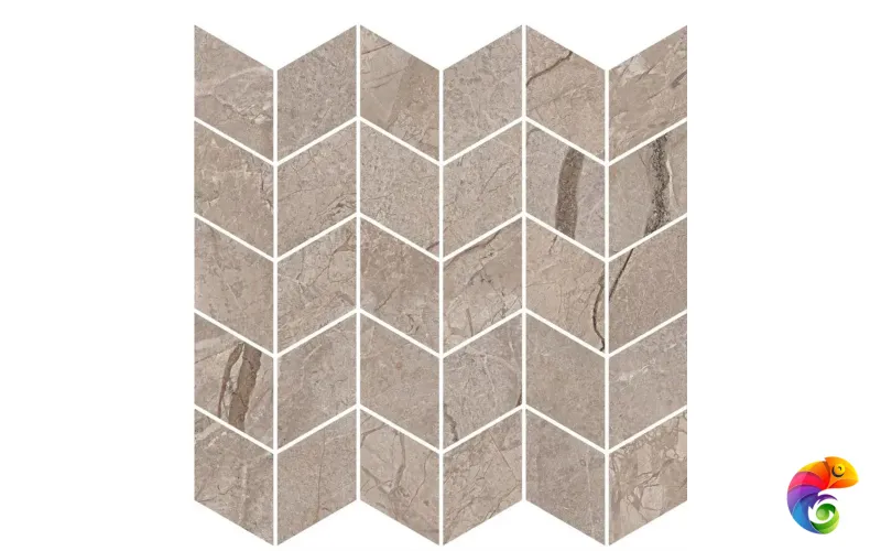 KMD2MSM014BR Декор Ифран мозаичный бежевый светлый глянцевый обрезной 30x31,2x0,9