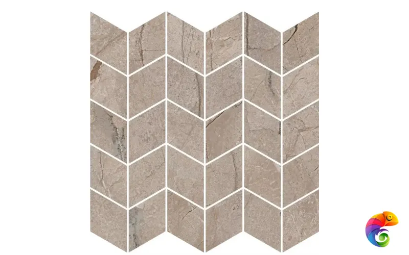 KMD2MSM014BR Декор Ифран мозаичный бежевый светлый глянцевый обрезной 30x31,2x0,9