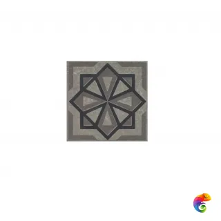KMD3STA051GN Декор Касабланка серый матовый 9,8x9,8x0,7