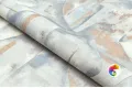 KM8319 Обои виниловые Фреш мотив, синий, абстракция 1,06х10 (1, Т A) прямая стыковка