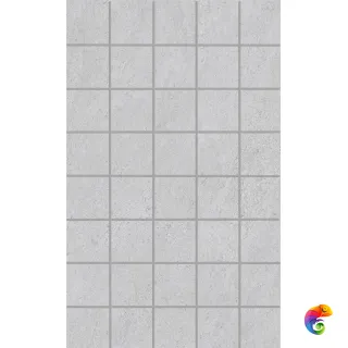 KMD2PTG013BN Декор чипсет Мотиво серый светлый глянцевый 25x40x0,8