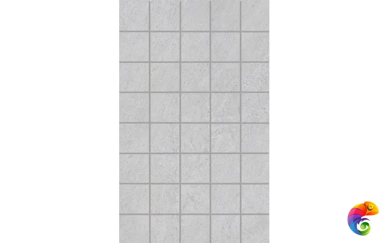 KMD2PTG013BN Декор чипсет Мотиво серый светлый глянцевый 25x40x0,8