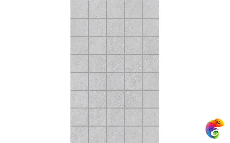 KMD2PTG013BN Декор чипсет Мотиво серый светлый глянцевый 25x40x0,8