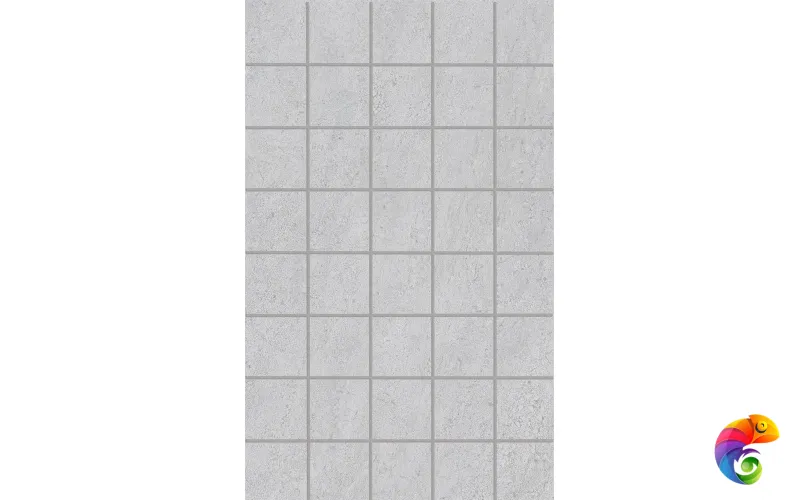 KMD2PTG013BN Декор чипсет Мотиво серый светлый глянцевый 25x40x0,8