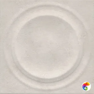 KMD2OBE001BR Декор Арль бежевый светлый матовый структура обрезной 20x20x0,95