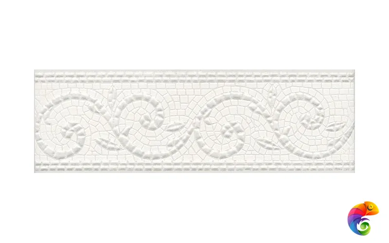 HGD/A127/12103R Бордюр Борсари орнамент обрезной 25х8х9