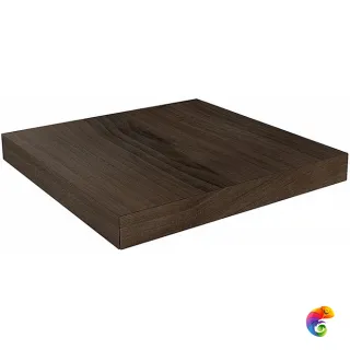 DL501700R/GCD Ступень угловая клееная правая Про Вуд коричневый 33х33х11