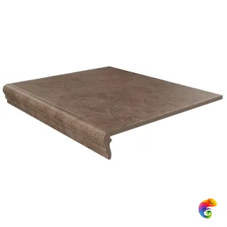 SG158200R/GR Ступень фронтальная Фаральони коричневый 40,2х34х8