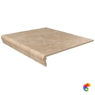 SG158300R/GR Ступень фронтальная Фаральони песочный 40,2х34х8
