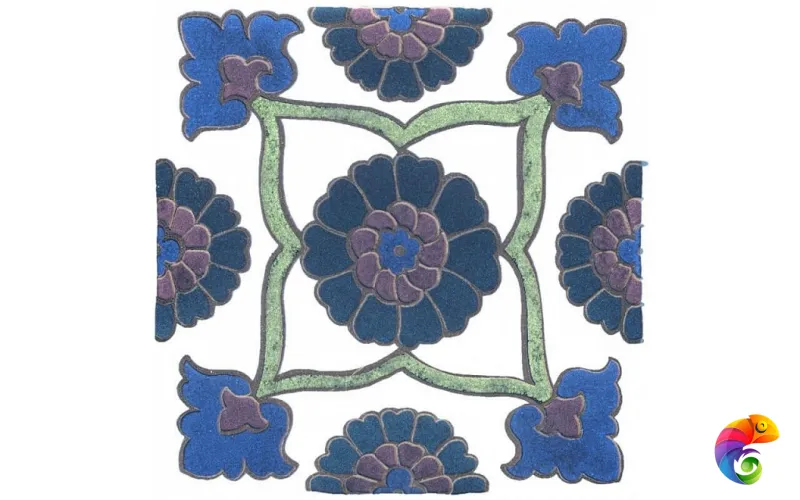 HGD/A217/1146T Декор Альба 9,9х9,9