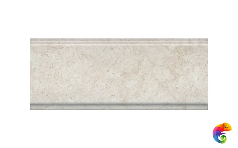 BDA018R Бордюр Веласка беж светлый обрезной 30x12x13