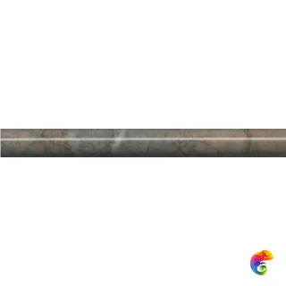 SPB007R Бордюр Театро коричневый обрезной 25x2,5x19